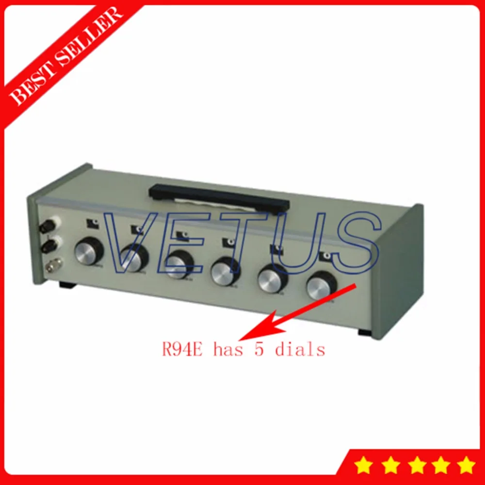 ZX94E 1111110 Megaohm 5 Dials Resistor Decade Box with DC Bridges