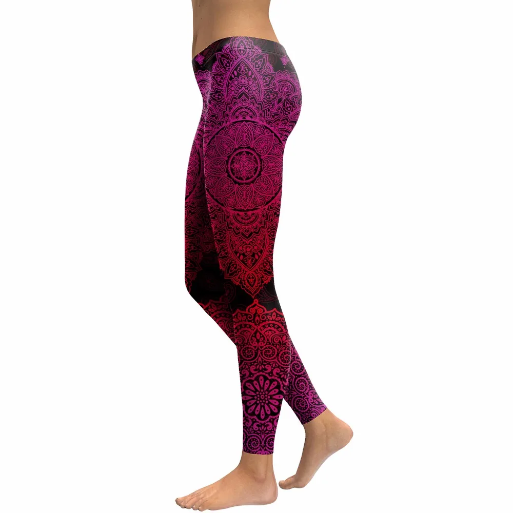 New photo Pink Mandala Leggings (3)