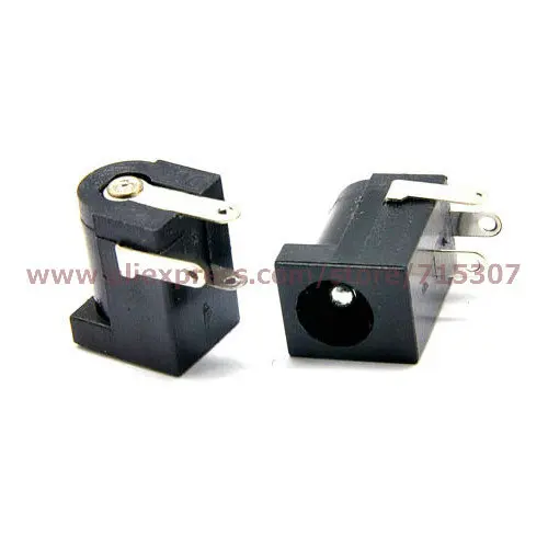 

PHISCALE 25pcs 5.5*2.1mm/ 5.5 x 2.1mm dc connector power jack DC-005
