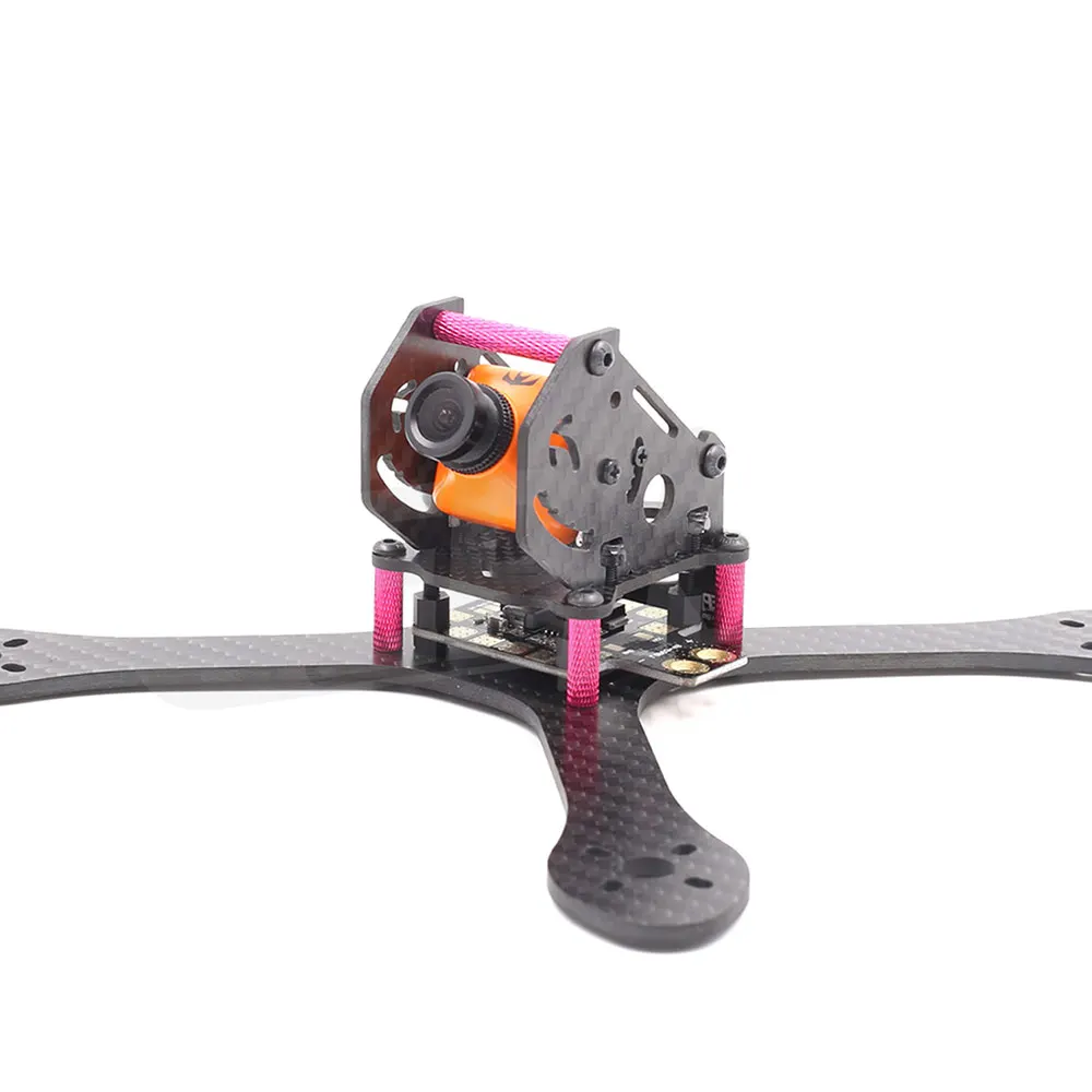 GEP QX5 195mm 4 Axis Carbon Fiber Racing Drone Quadcopter Frame Kits 4mm with Power Board