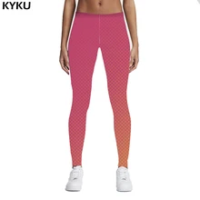 Printed Women 3d Deer Pink Dots Legging High Waist Legins Elastic Silm Fit Women Pants Gradient Leggings Sexy Push Up Fitness