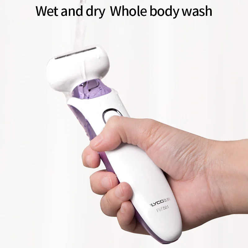Flyco Hair Removal Women Epilator Electric Female Face Legs Facial Hair Remover Trimmer Machine Lip Depilatory Cheek Chin FS5501