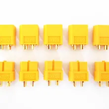 10 шт. XT30 XT60 XT90 Мужской Женский Пуля Разъем для RC FPV Lipo батарея RC Квадрокоптер