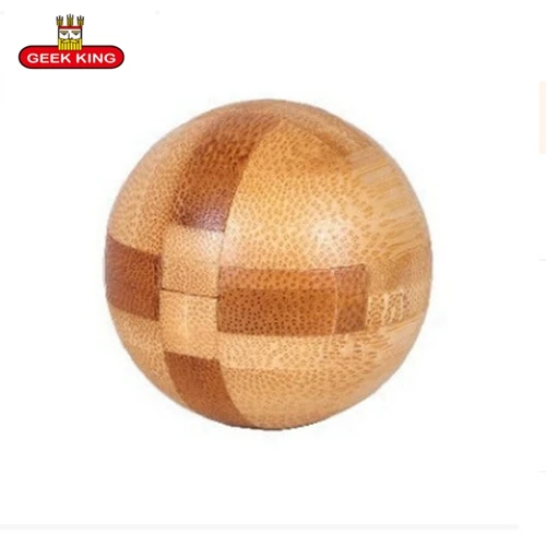 

GEEEK KING wooden Magics Cube toys brain teaser burr adults puzzle educational kids unlocking games for Early Education toy