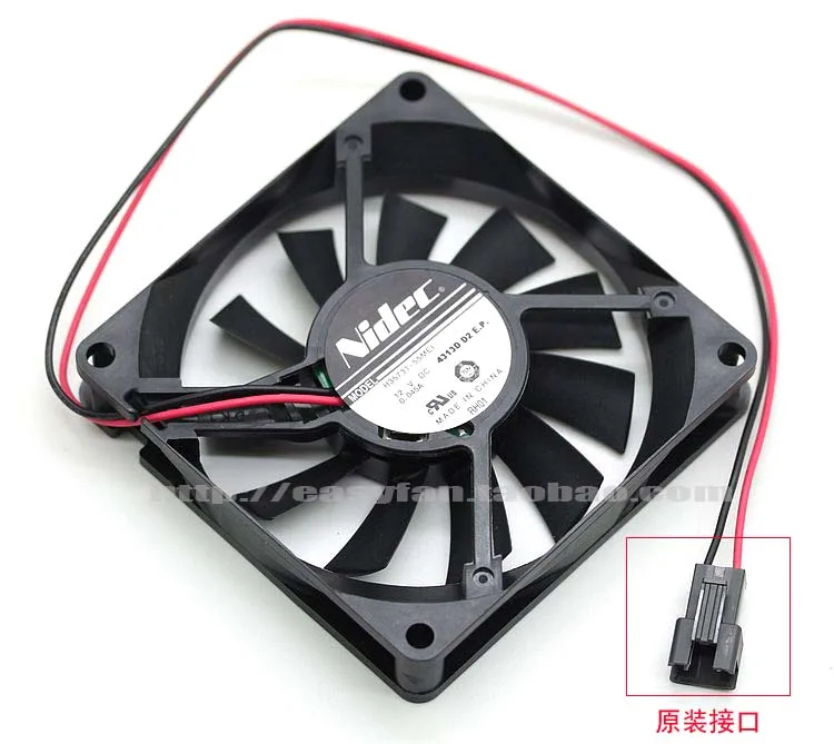 Серверный охлаждающий вентилятор Nidec H35731 55MEI DC 12 В 0 045a 80x80x15 мм|square fan|server fan80x80x15mm fan |