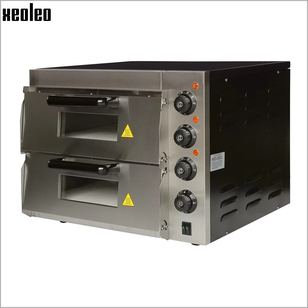 XEOLEO Commercial Electric Pizza oven Double layer 16 inch Pizza Baking