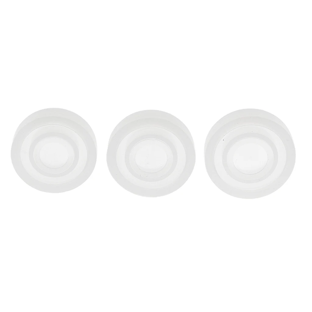 3Pcs/Set Assorted Sizes Silicone Ring Mold Jewelry Rings Resin Casting Mould for Crafts Making Supplies (16mm, 17mm, 18mm)