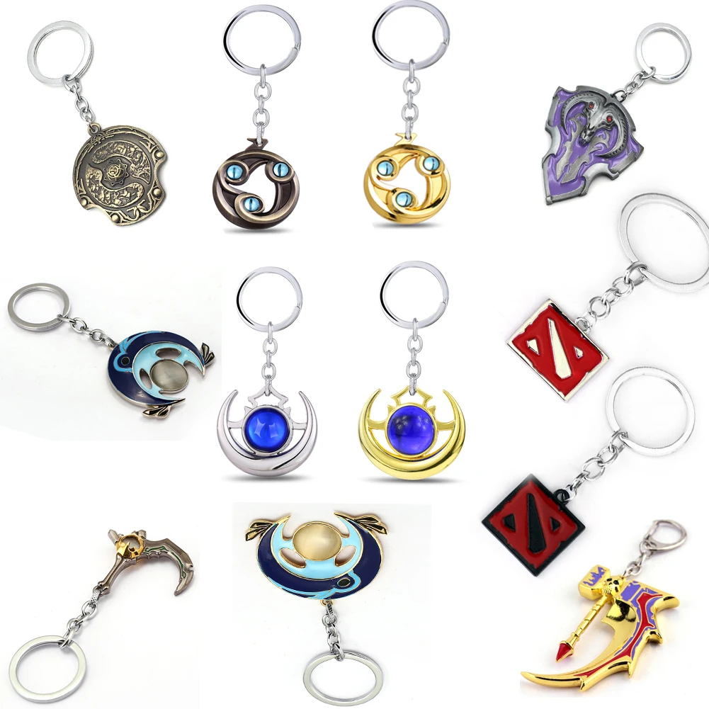 Bsarai Dota2 Ti5 Shadow Amulet Talisman Of Evasion Basher Luna Shield Slardar Zinc Alloy Key Chain Ring Key Chains Aliexpress