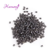 Harmony Plus волосы 500 шт 3,4*3,0*4 мм с силиконовой медной трубкой звенья бусины для I наконечник человеческие волосы для наращивания инструменты аксессуары