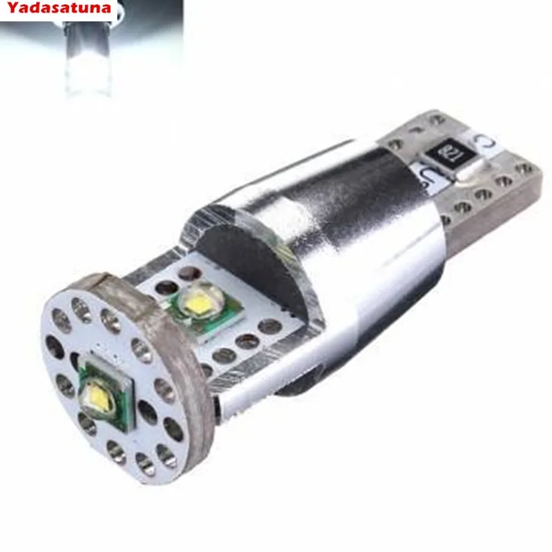 2 * Chip Cree 15W T10 Canbus W5W Blanc Aucune Erreur Interneur Libre Ampolla Led