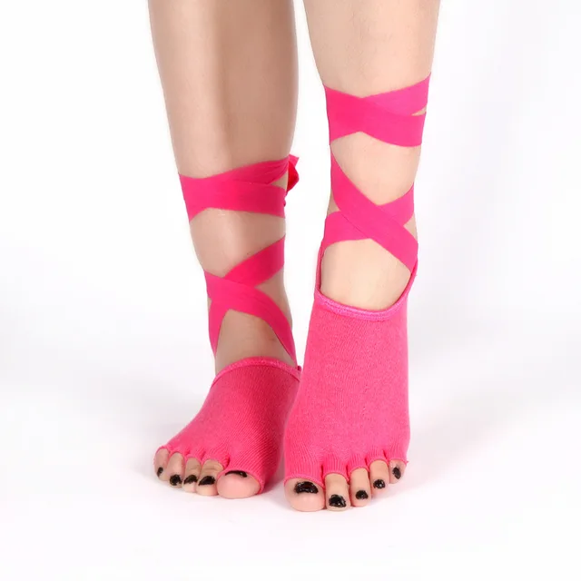 Buy iMucci Women ballet Socks Five Toe Anti Slip Dance