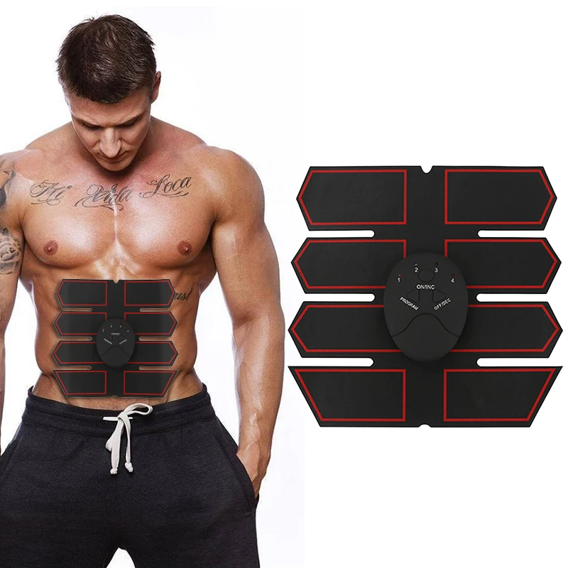 

Exercise Gym Fitness Equipment Abdominal Muscle Trainer Gym Equipment Sports Exercise Stimulator Six Modes Smart Electric Muscle