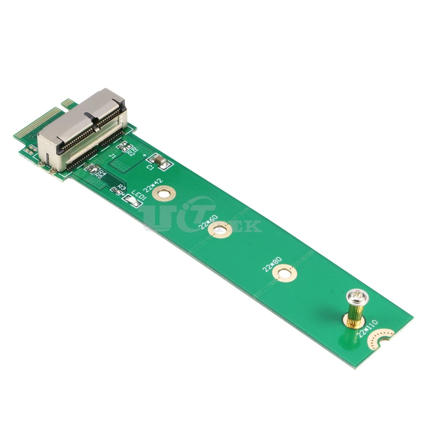 M.2 NGFF PCI-E до 16+ 12 pin адаптер для Apple MacBook Air 2013 A1465 A1466 SSD