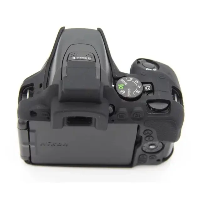 Nice Soft Silicone Rubber Camera Protective Body Cover Case Skin For Nikon D5500 Bag | Электроника