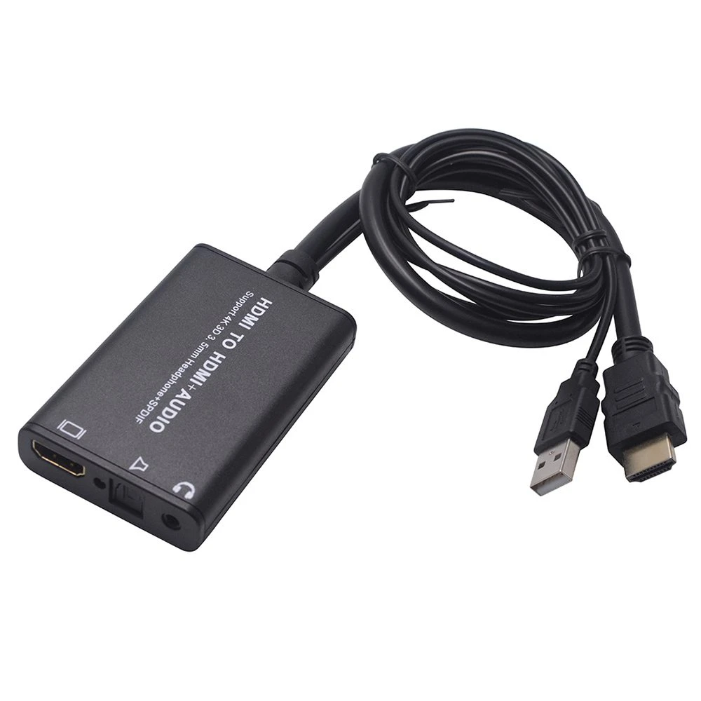 Top Deals + Audio Splitter óptico HDMI a + AUDIO (SPDIF) 4 K * 2 K 3D|Cables HDMI| - AliExpress