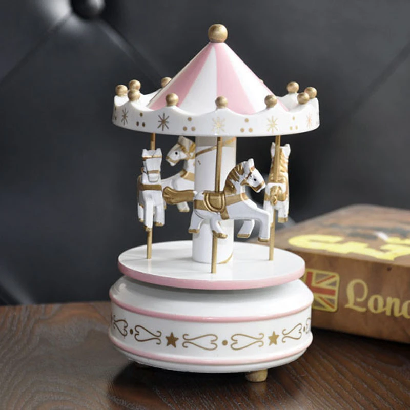 ローズウッド装飾メリーゴーランド木製カルーセル馬オルゴールおもちゃの子ベビーゲーム家の装飾クリスマス結婚式誕生日ギフト Gift Gifts Gift Birthdaygift Wedding Aliexpress