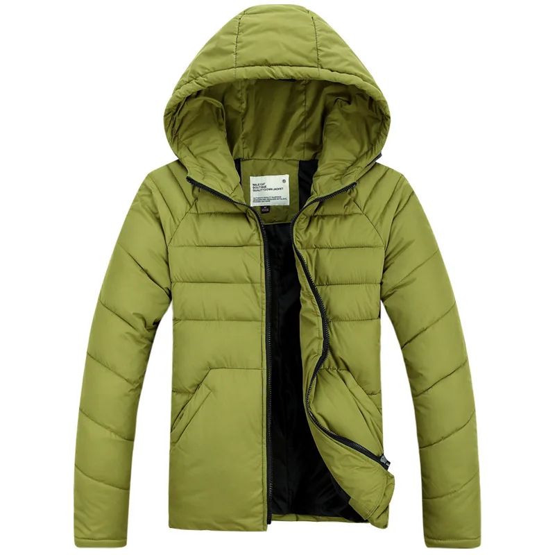 Plus size L-4XL winter brand keep warm solid color...