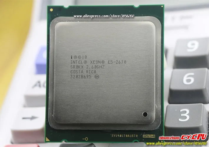 Intel ЦП Xeon E5-2670 C2 SROKX Процессор 2,6 ГГц LGA 2011 20 МБ L3 Кэш 8 CORE 115 Вт Процессор поштучно e5 2670