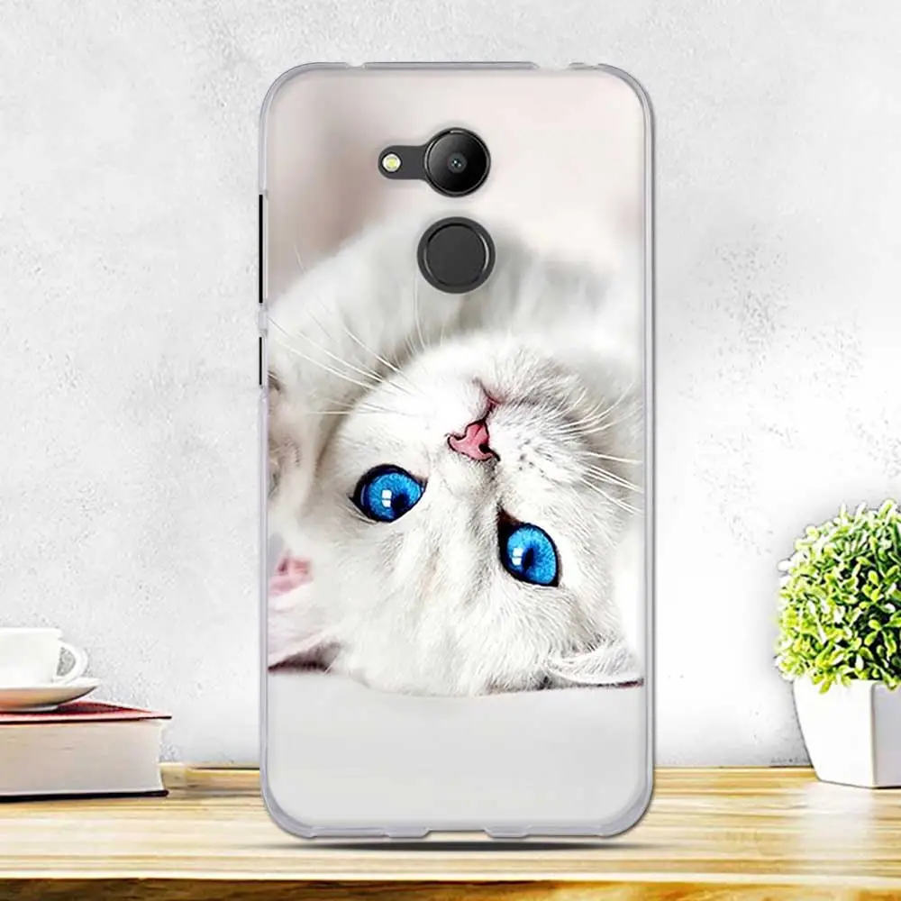 Чехол для Huawei Honor 6C Pro чехол 5 2 дюйма мягкие ТПУ чехлы телефонов с рисунком Пейзажа