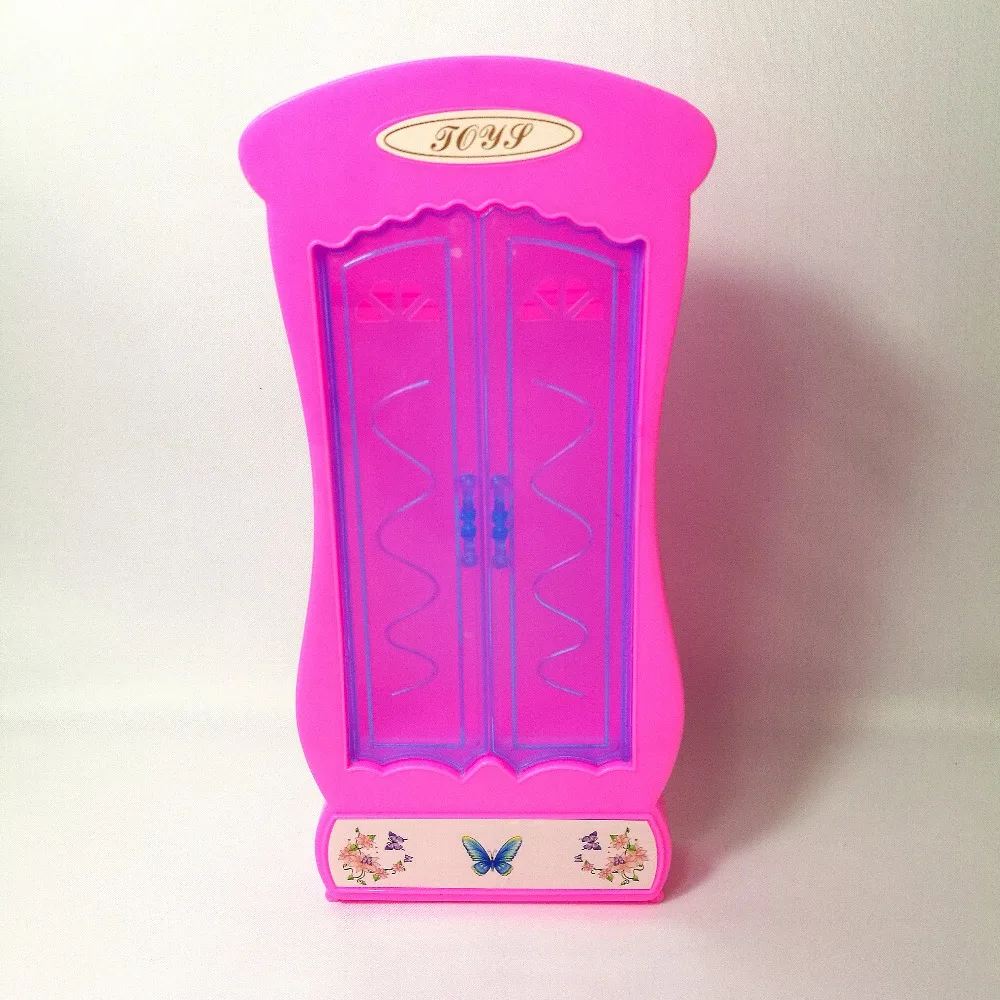 نوم الأميرة حلم الاكسسوارات والأثاث خزانة أثاث ل دمية باربي أفضل هدايا عيد لعب للأطفال