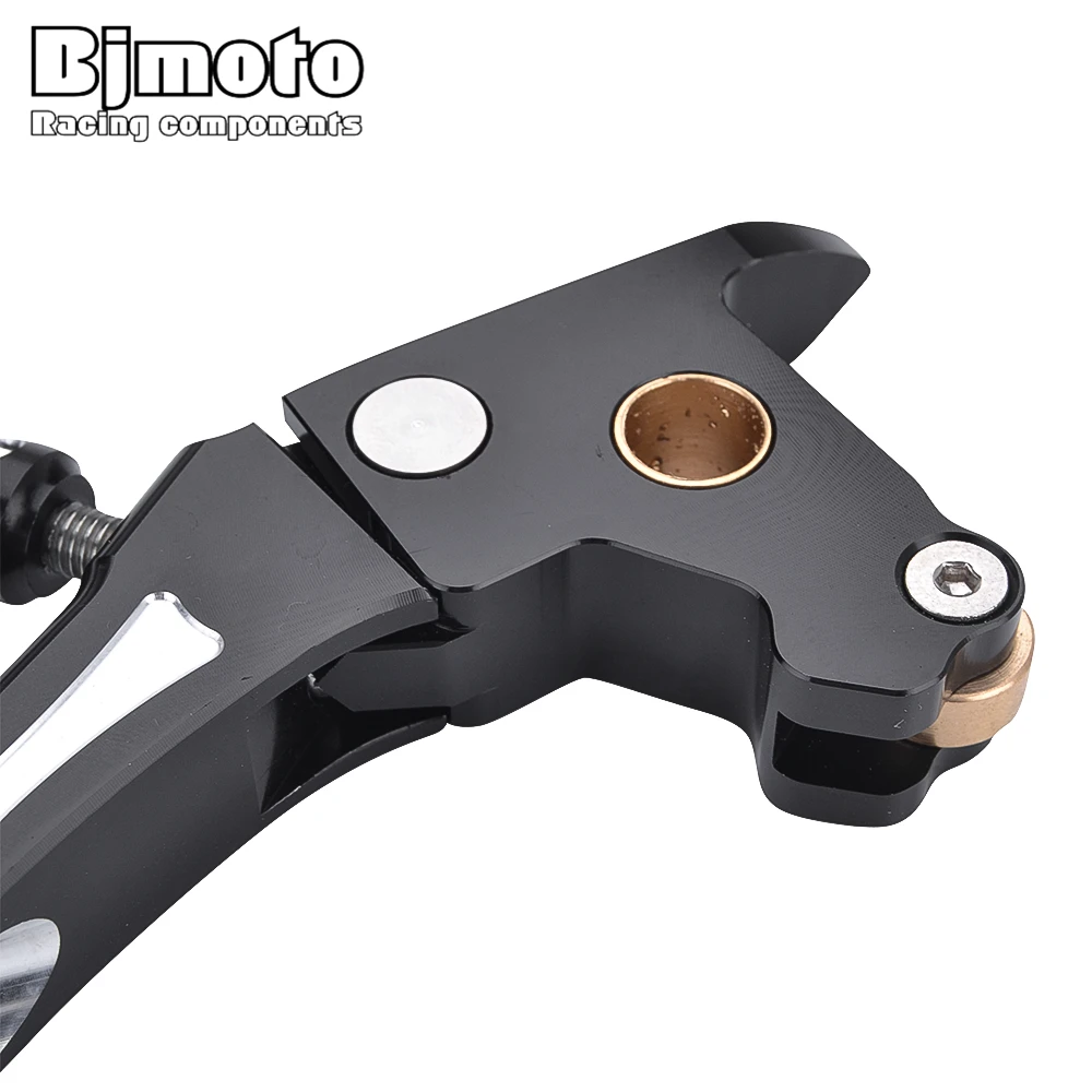 BJMOTO CNC Adjustable Motorcycle Brake Clutch Levers For Harley Touring Models-later Motocross with hydraulic Clutch