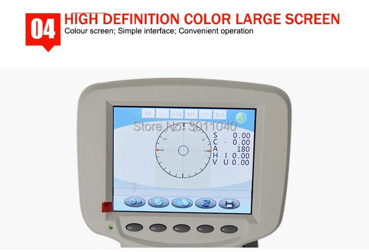 Цифровой Lensometer Lensmeter Focimeter JS-700 автоматический цветной экран; персональный рабочий экран