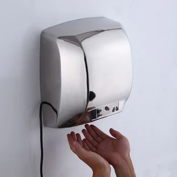 

ITAS1308 Hotel Stainless Steel Intelligent Dryer Intelligent Induction hand Dryer 2300W high power Antibacterial hand dryer