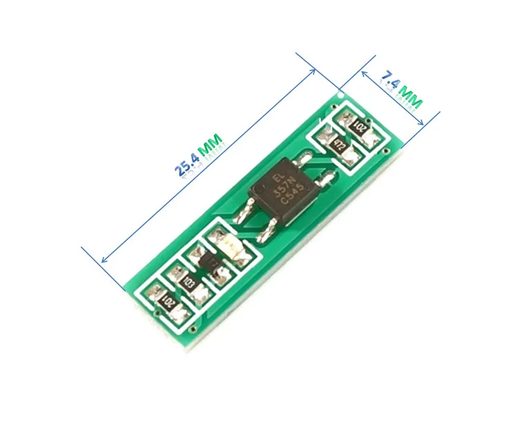 10 шт. EL357N-C модуль изоляции оптрон модуль преобразования уровня сигнала 3,3 В 5 в 12 В 24 В NPN PNP входной сигнал индикатор модуль