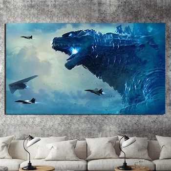 

Monsters Nordic Movie Poster Canvas Painting Prints Living Room Home Decoration Modern Wall Art Oil Painting Posters Picture