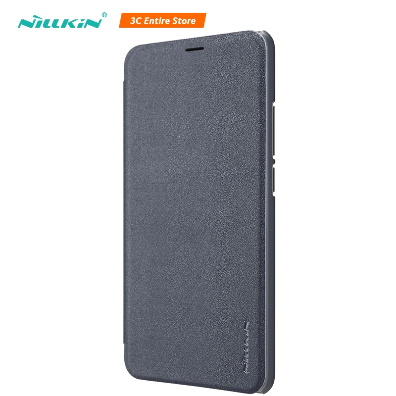 Чехол Nillkin для телефона Xiaomi Redmi S2 блестящий кожаный чехол полная защита откидной |