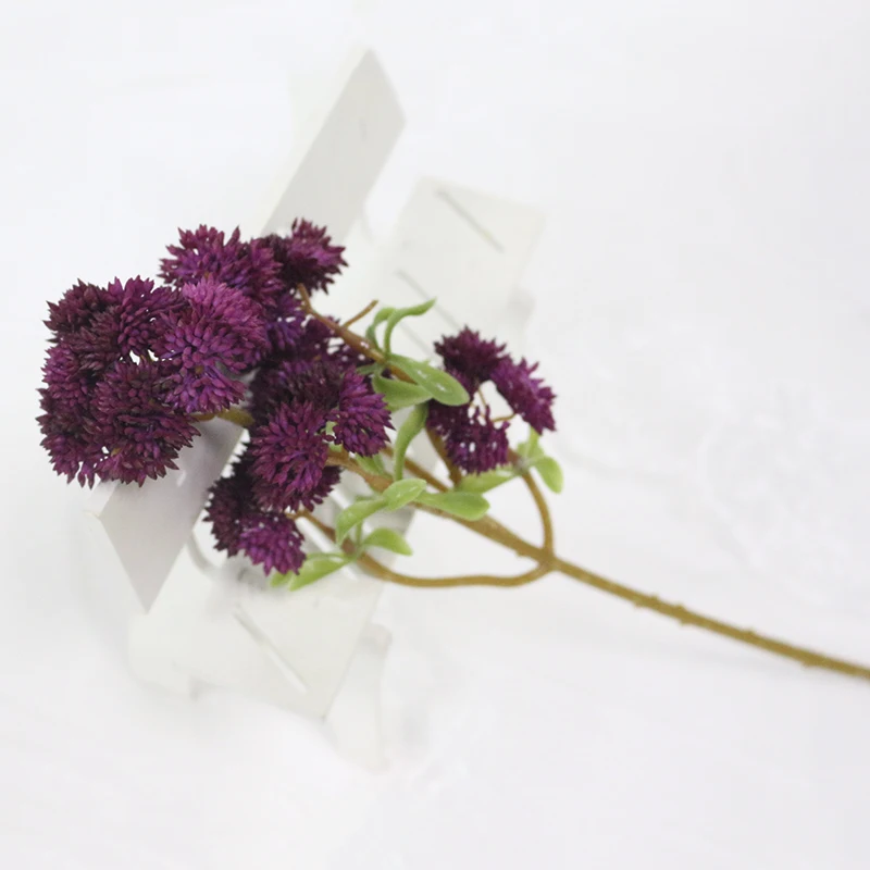 JAROWN Artificial Rice Tsai Ball Fruit Simulation Plastic Fake Flowers Wedding Decorative Home bonsai Decor Accessories (21)