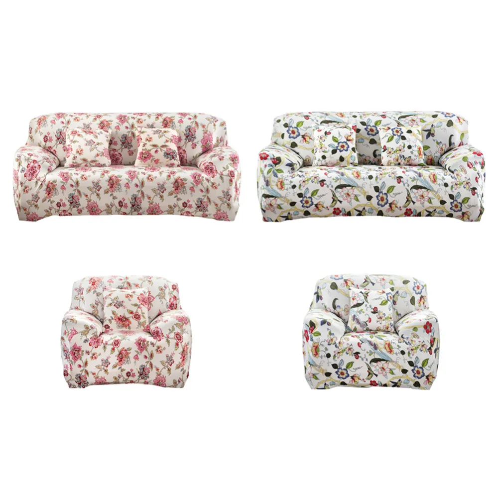 

Sofa Slipcovers Leaf Sofa Cover Flexible Stretch Big Elasticity Couch Cover Sofa Funiture Cover Flower Machine Washable