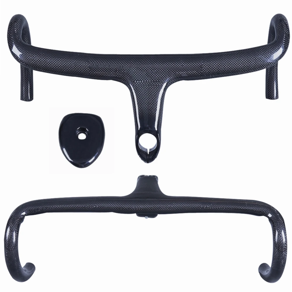 carbon fiber handlebar mtb integrated mountain bike bar 3K 28.6mm stem diameter