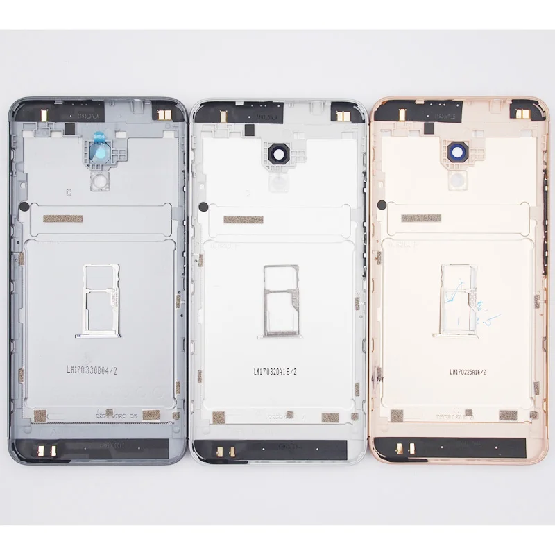 BaanSam Новая задняя крышка батареи для MEIZU M5S 5,2 дюймов Чехол с объективом камеры без кнопки громкости без антенны