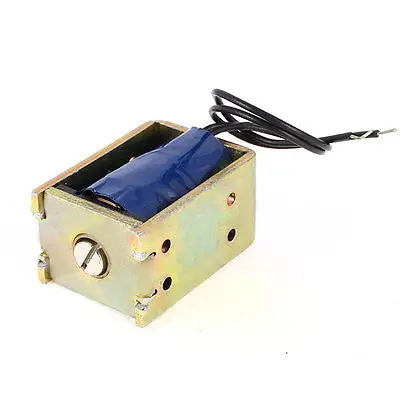 

SDO-0837S-24V32 5mm Stroke Linear Motion Solenoid Push Type Electromagnet DC 24V
