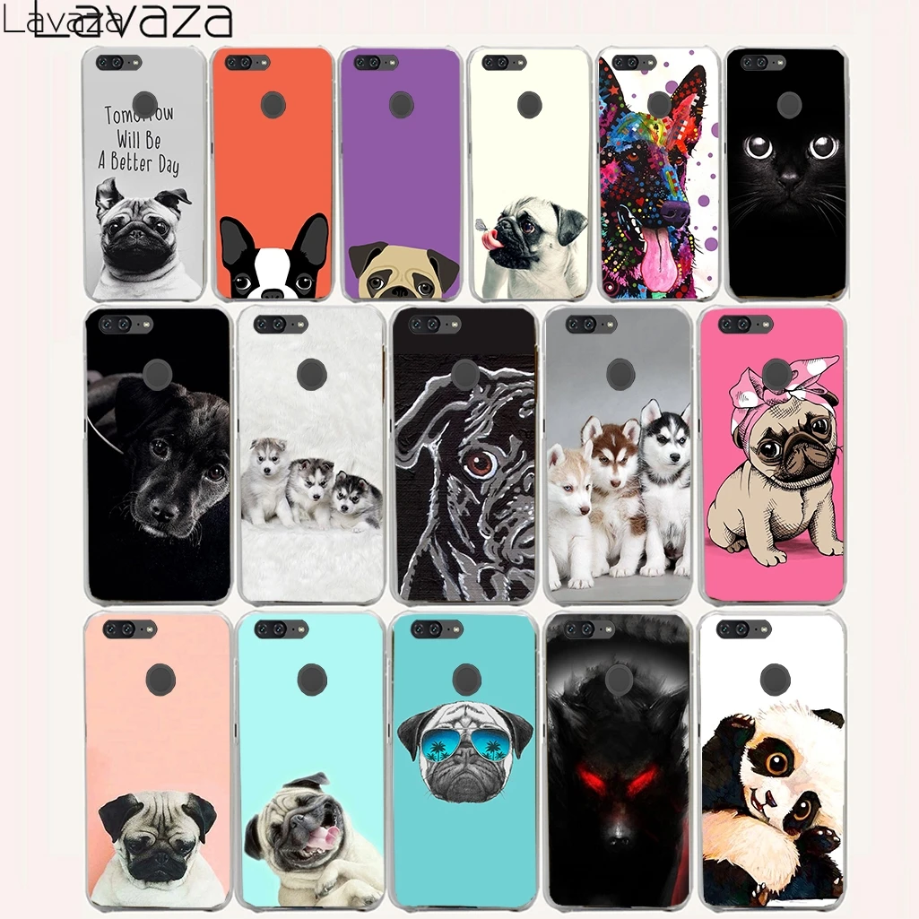 

Lavaza 41O Tomorrow Will Be A Better Day Pug Dog Hard Cover Case for Huawei Honor Play 10 9 8X 8 lite 9i 7A 6C Pro 7C 6A