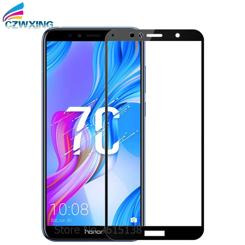 Screen Protector For Huawei Honor 7C Tempered Glass Honor 7C 7 C Screen Protector For Huawei AUM-L41 Russian Version 5.7 inch (1)