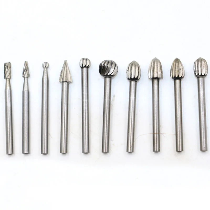 

20Pcs/set Durable HSS Routing Router Bits Burr Milling Cutter for Dremel Rotary Engraving Machine Tools Accessoriesbit