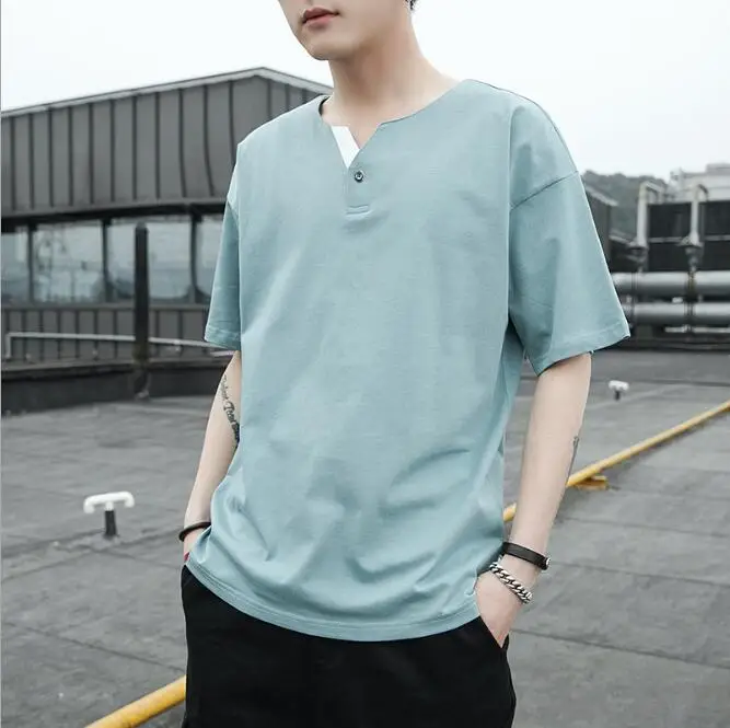 

Alharbi Ready Stock printing funny T-shirt Qucik dry O-neck short-sleeved Tshirt men