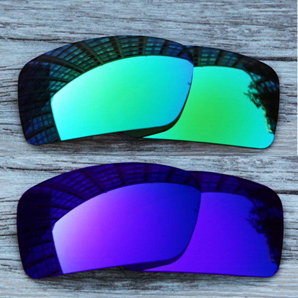 Inew polarized replacement lenses for Gascan green and purplepolarized