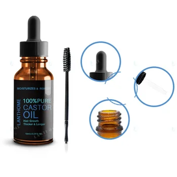 

Natural Castor Oil Nourish Hair Essential Oil Natural Oil Prevent Skin Aging Castor Organic Eyelash Enhance Growth