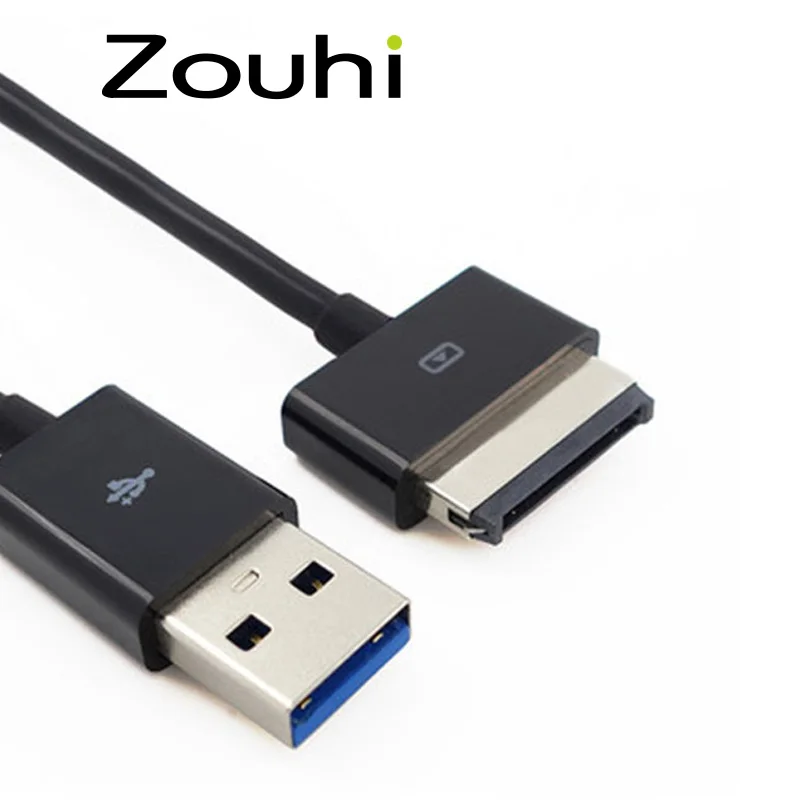 1 м Высокое Скорость USB 3,0 данных Зарядное устройство зарядный кабель для ASUS Eee Pad TF101 TF101G TF201 SL101 TF300 TF300T TF301 TF700 TF700T - изображение