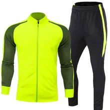 Дышащая повседневная спортивная одежда с отложным воротником для взрослых, одежда для бега с длинным рукавом, комплект из двух предметов, комплекты для тренировок и упражнений