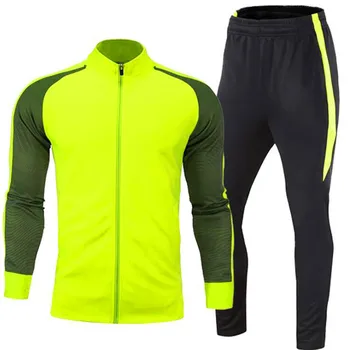

Breathable Casual Turn-down Collar Adult Outdoor Sport Wear Full Sleeve Running Wear Two Piece Set Trainning & Exercise Sets