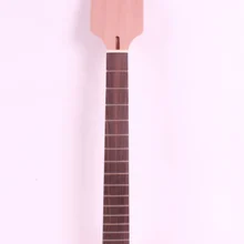 Один 24,7" болт на 22 лада незавершенный Электрогитара шеи из красного дерева и розового дерева гриф