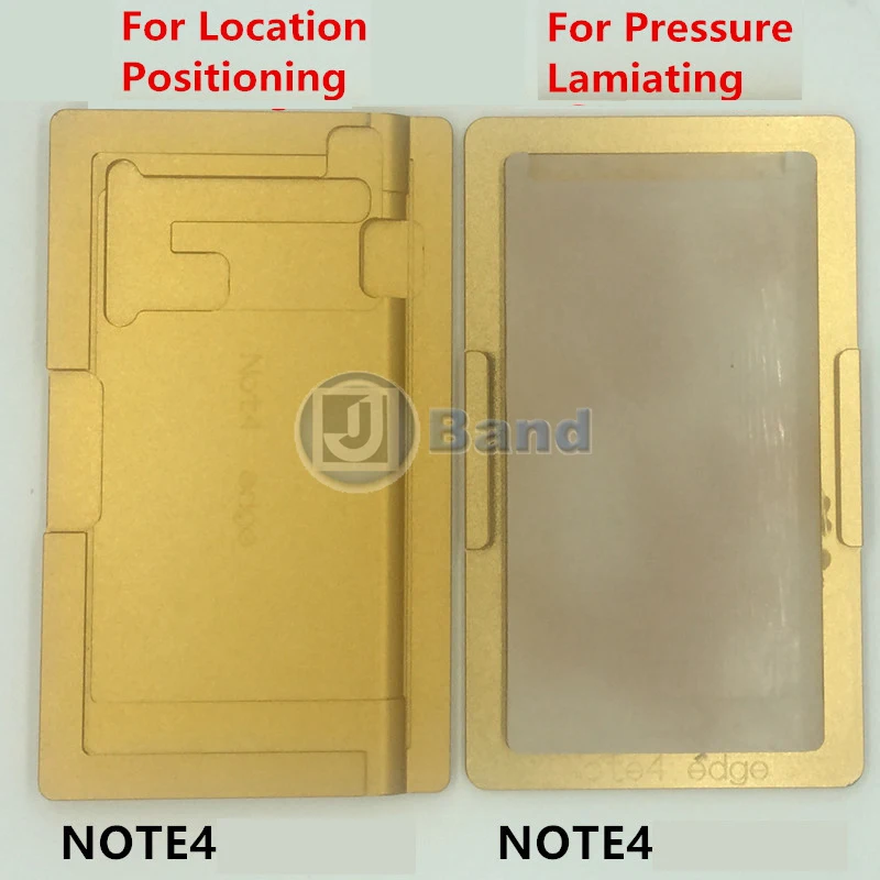 

OCA laminating Positioning Aluminum Mould For Samsung Galaxy S6 edge plus S7 edge Note 4 edge curved-display LCD screen repair