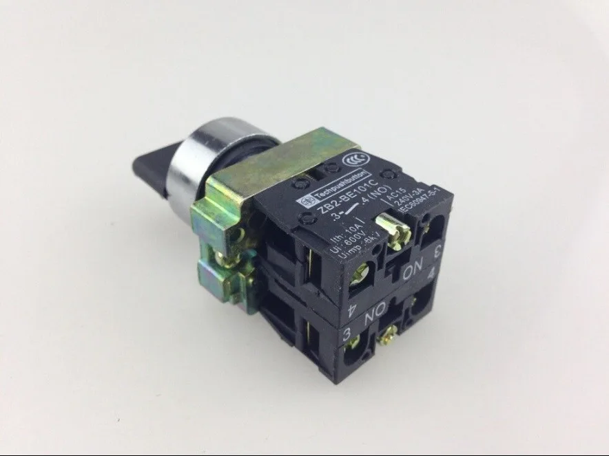 XB2BD53C 2NO 3 Позиции Мгновенный выбор переключатель заменяет Telemecanique|telemecanique selector