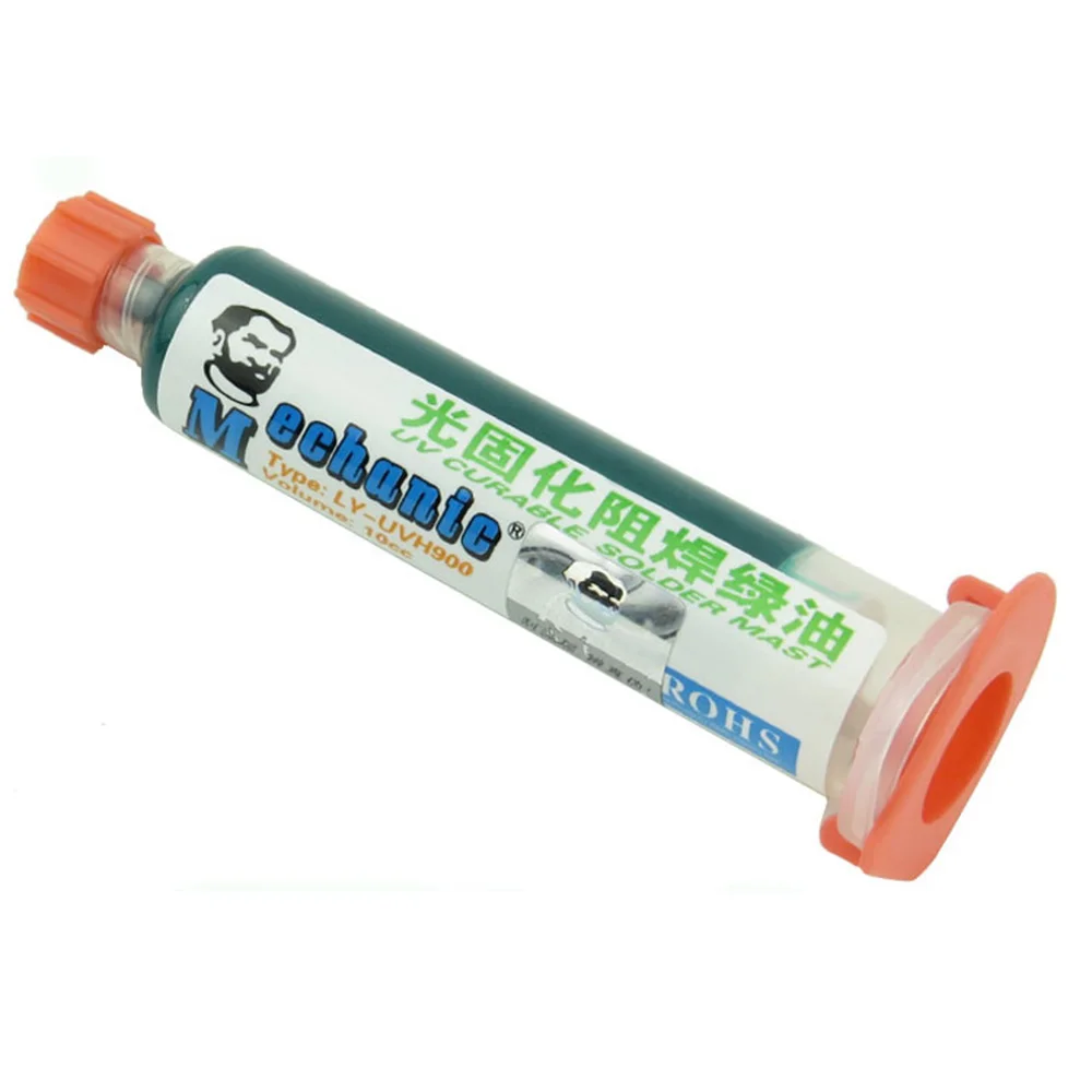 

3pcs/lot UV Solder Resist PCB UV Curable Solder Great Mast Solder Mask Solder Resist 10g+Free needles