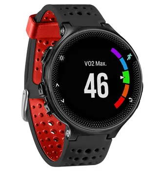 

2018 Fashion Double Colors Soft Silicone Smart Watch Replacement Sport Watch Band Wrist Strap For Garmin Forerunner 235
