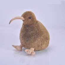 Имитация киви супер мягкие плюшевые мягкие игрушки животных, Новая Зеландия национальная птица милая фигурка питомца